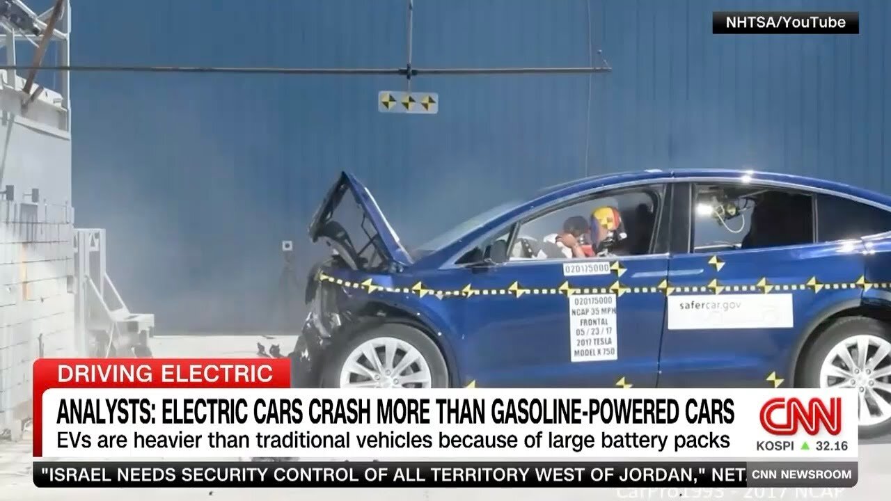 Do Electric Cars Crash More Than Gas Powered Cars?