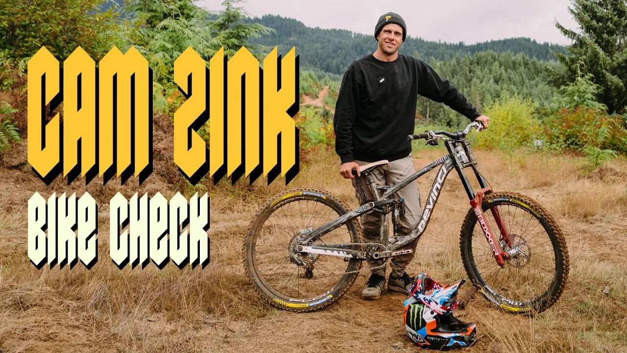 Cam Zink Custom Bike Check - What's the legend riding? #mtb #loamwolf