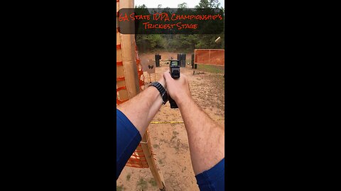 Trickiest stage at GA State IDPA Championship & I almost skipped a target - Stage 1