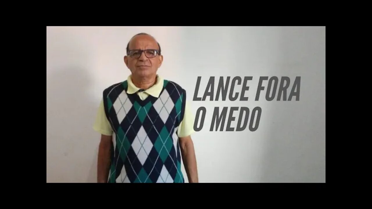 MENSAGEM DE BOA NOITE - LANCE FORA O MEDO.