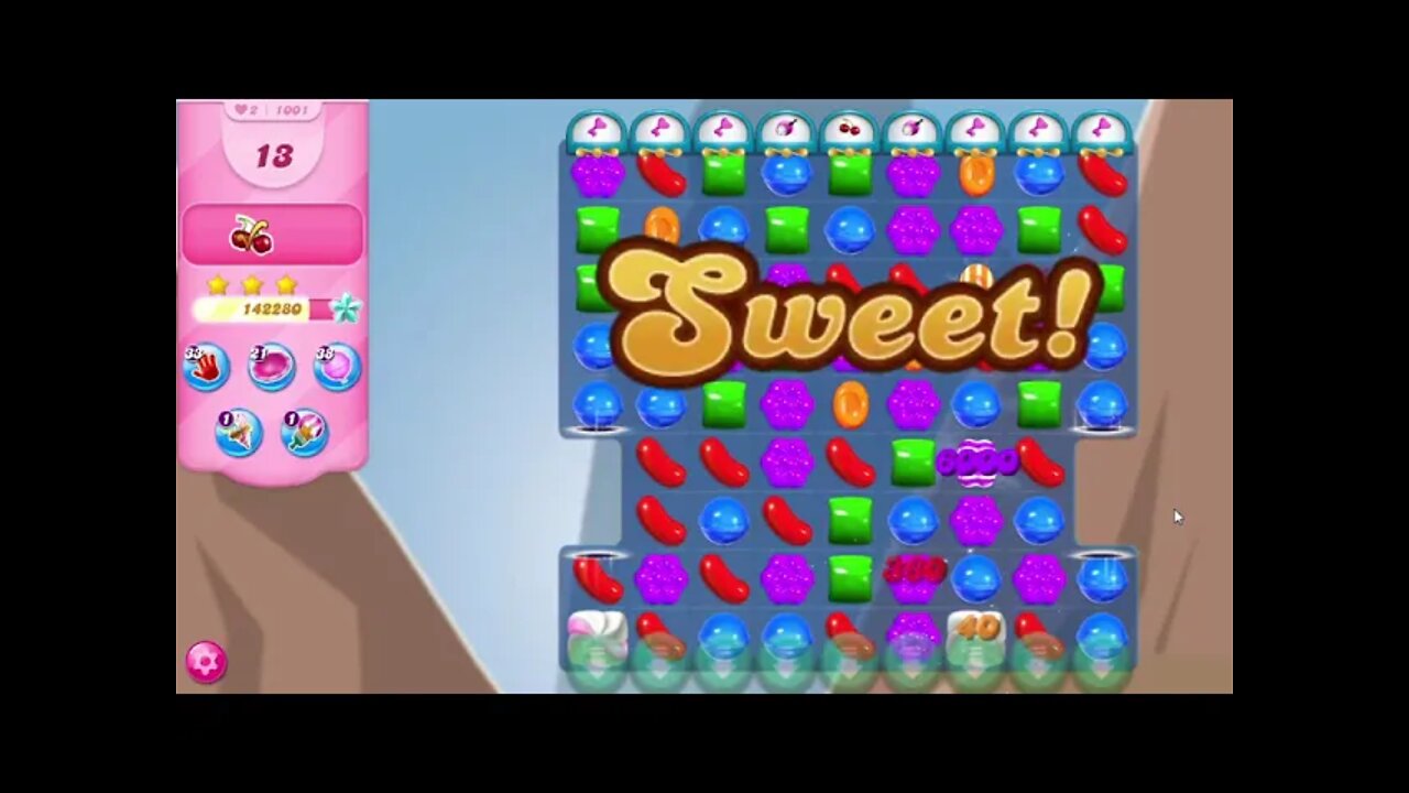 Candy Crush Saga Level 1001