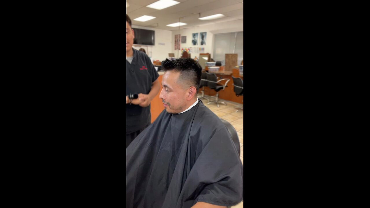 Mid Fade Drop Haircut