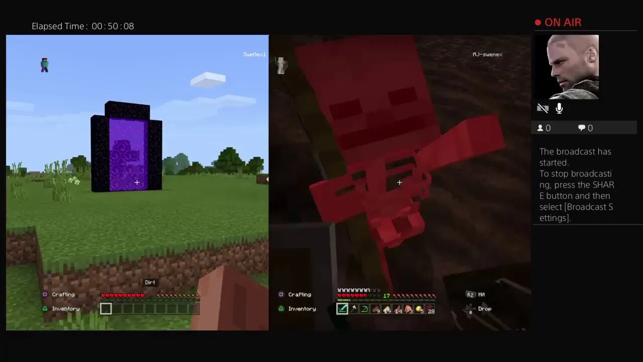 Minecraft 2st adventure with my brother