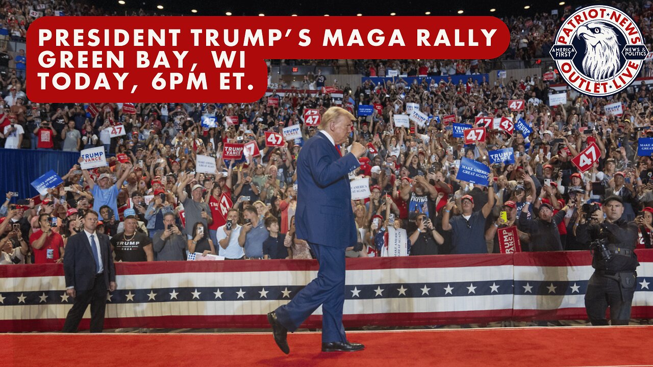 FULL SPEECH REPLAY: President Trump's MAGA Rally, Green Bay, WI. | 10-30-2024