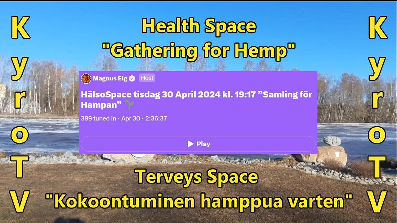 Health Space on X - April 30, 2024 (English subtitles)