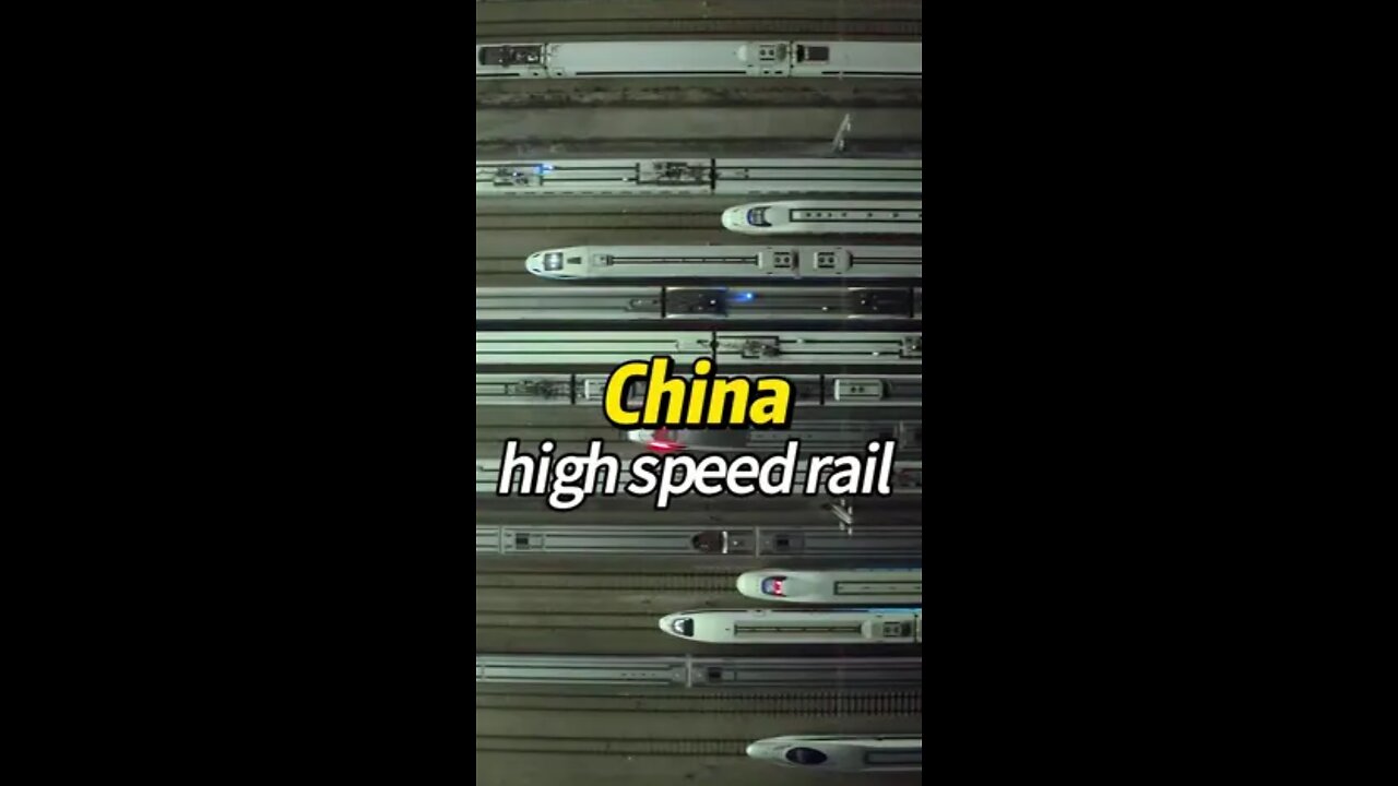 China has the largest high China's railway network is truly amazing