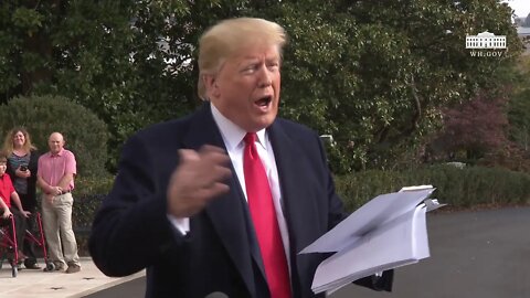 🔴👀🔴 President Trump Delivers Remarks Upon Departure