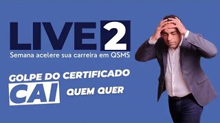 Golpe do certificado, cai quem quer