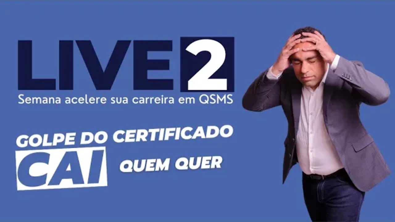 Golpe do certificado, cai quem quer