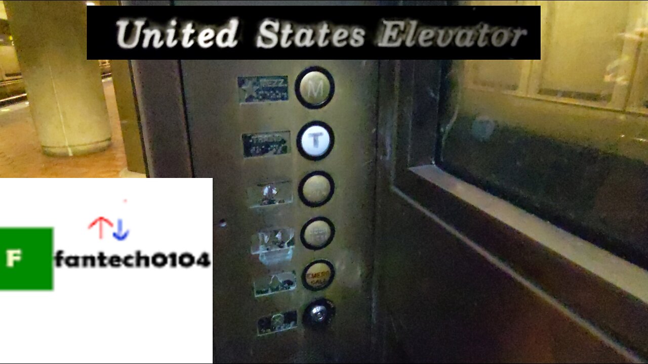 Endangered United States Hydraulic Elevator @ Mount Vernon Square Metro Station - Washington DC