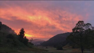 Sunrise from Autumn paradise down under