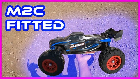 Power Hobby Raptors on the Traxxas Sledge