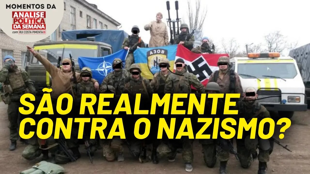 A incoerência da "esquerda" que condena Monark e apoia o nazismo na Ucrânia | Momentos