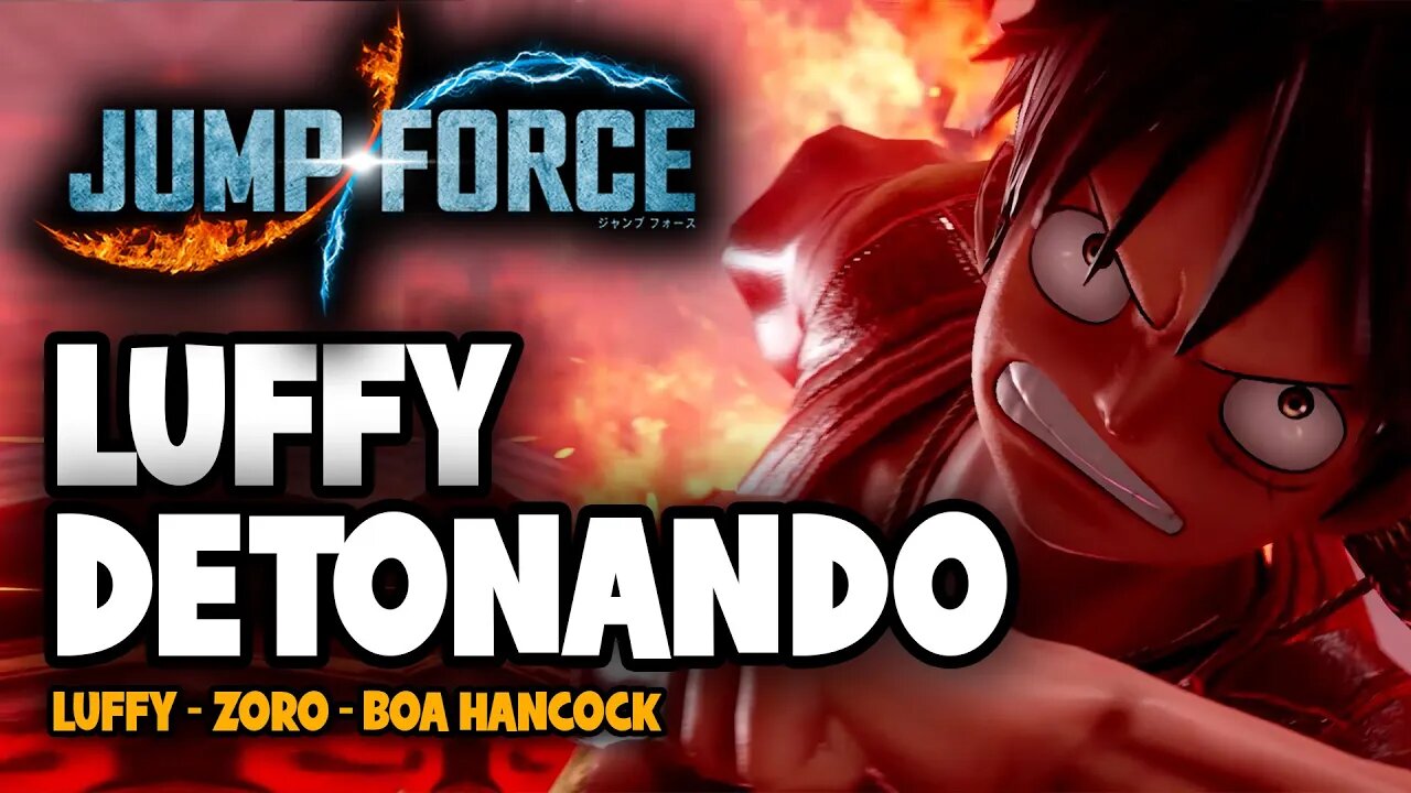 Jump Force - Luffy detonando