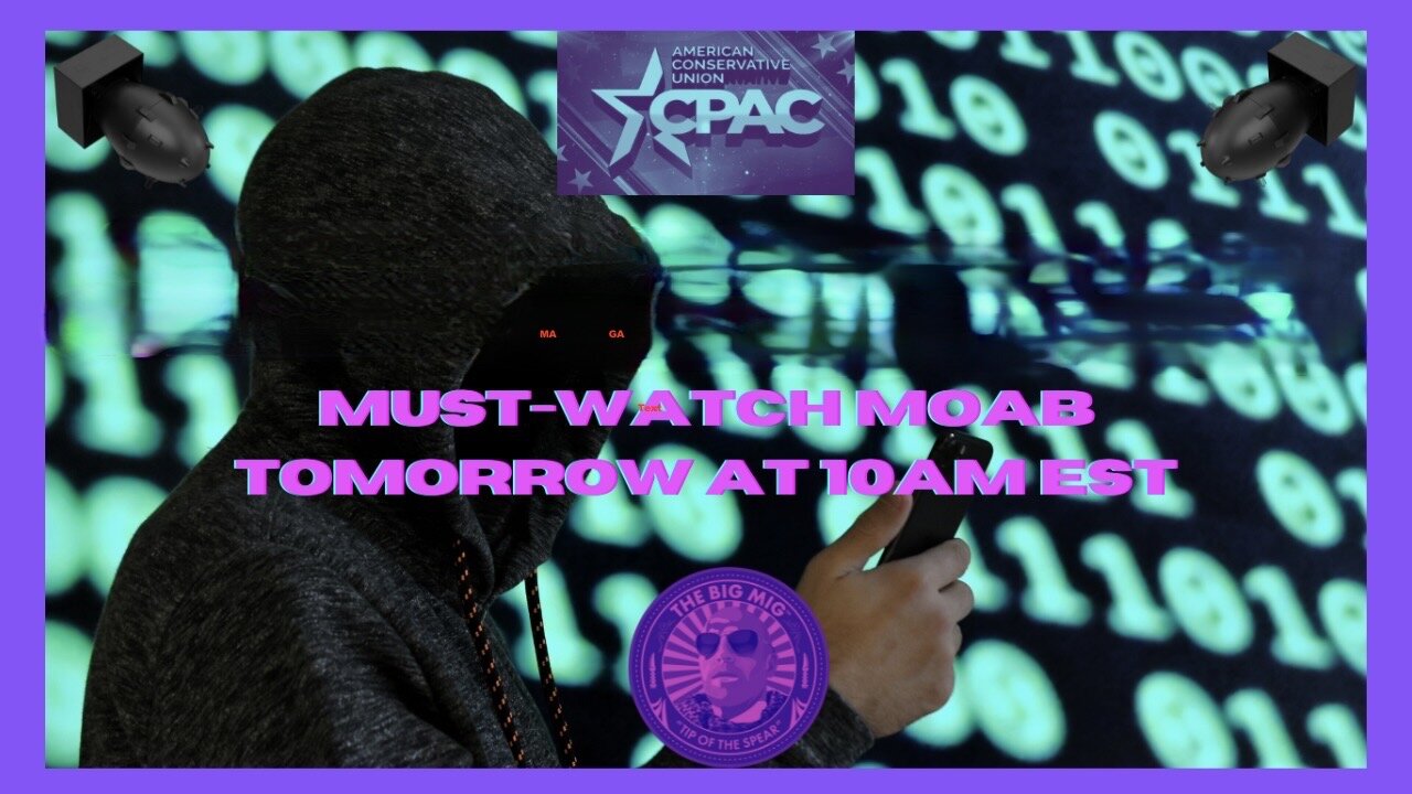 MOAB INBOUND - BIG NEWS EXPOSED RIGHT BEFORE TRUMP SPEECH💣