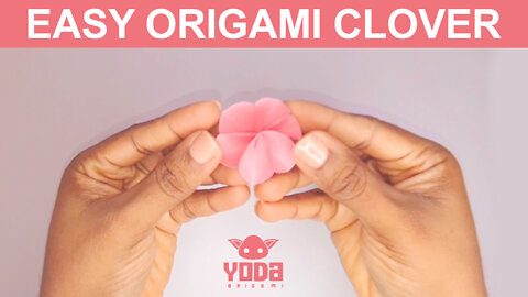 How To Make an Origami Clover - Easy And Step By Step Tutorial