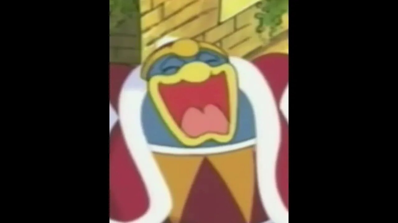 King Dedede's Reaction to Mass Hysteria Due to an Atomic Meteor Projectile Hitting Dreamland