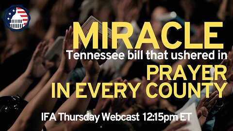 The Miracle in Tennessee: Legislation that Invited God into Tennessee