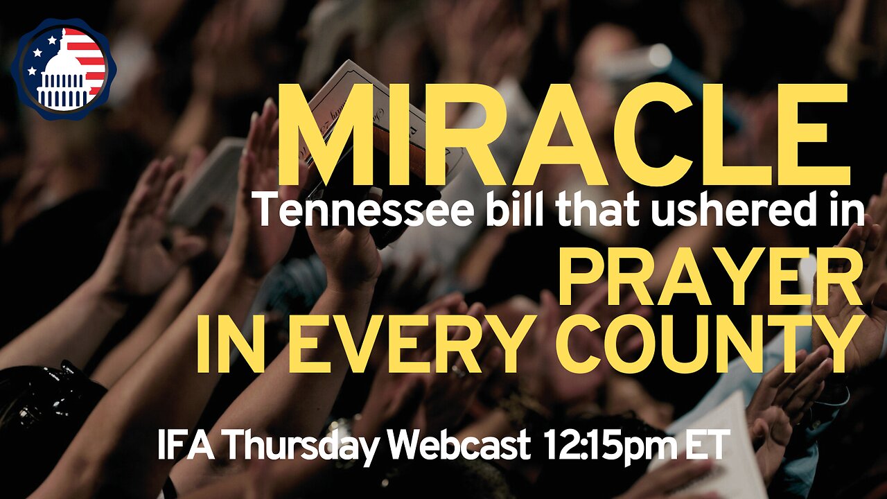 The Miracle in Tennessee: Legislation that Invited God into Tennessee