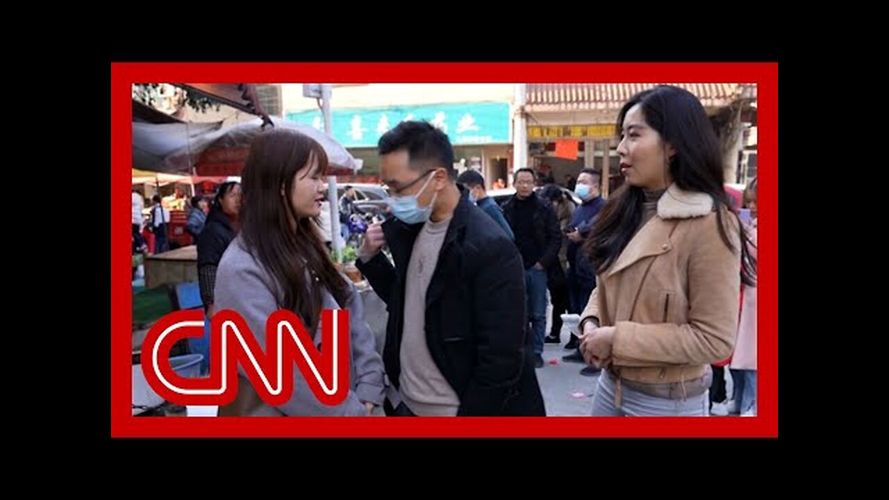 See moment that shocked CNN reporter during interview china