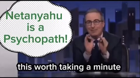 Netanyahu is a Psychopath!