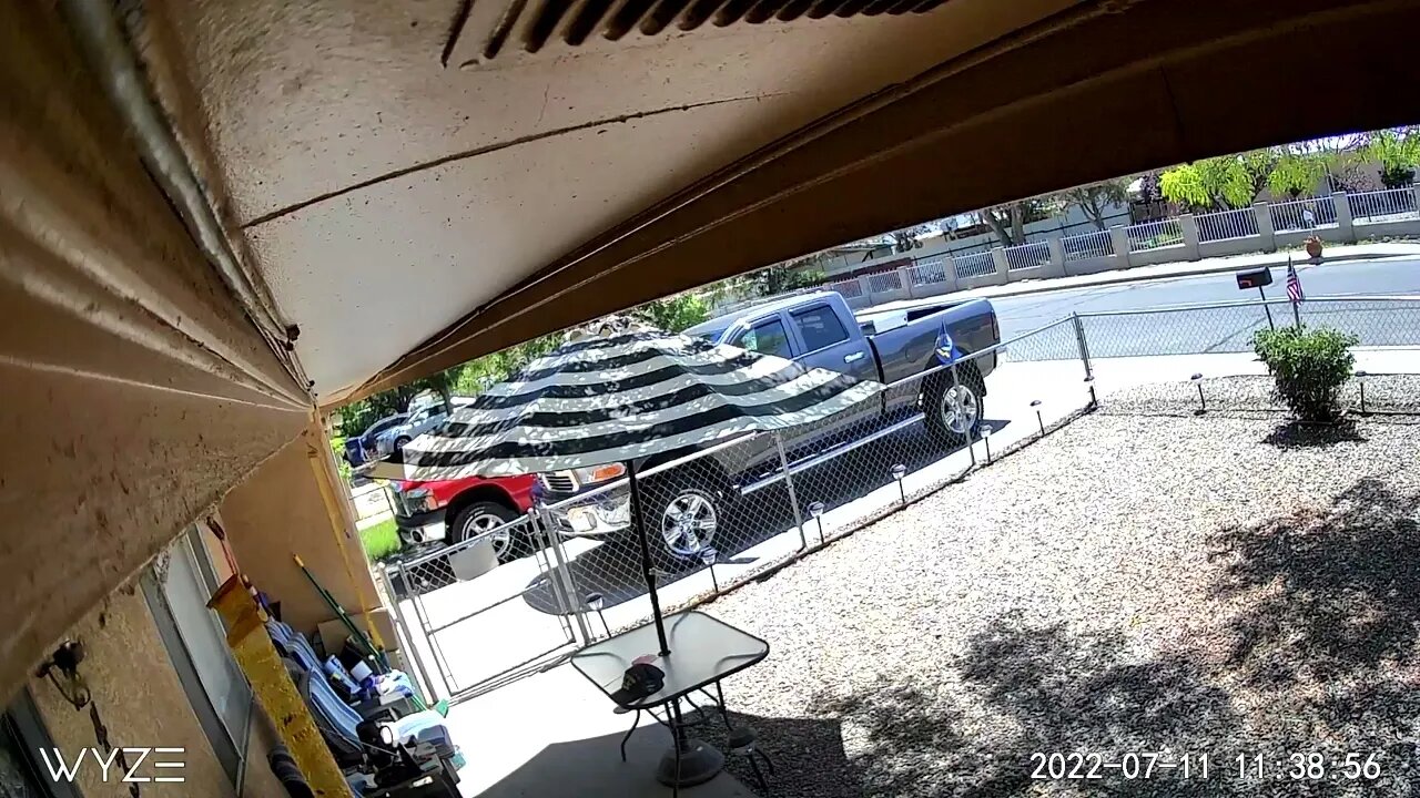 This is a good reason to have security cams