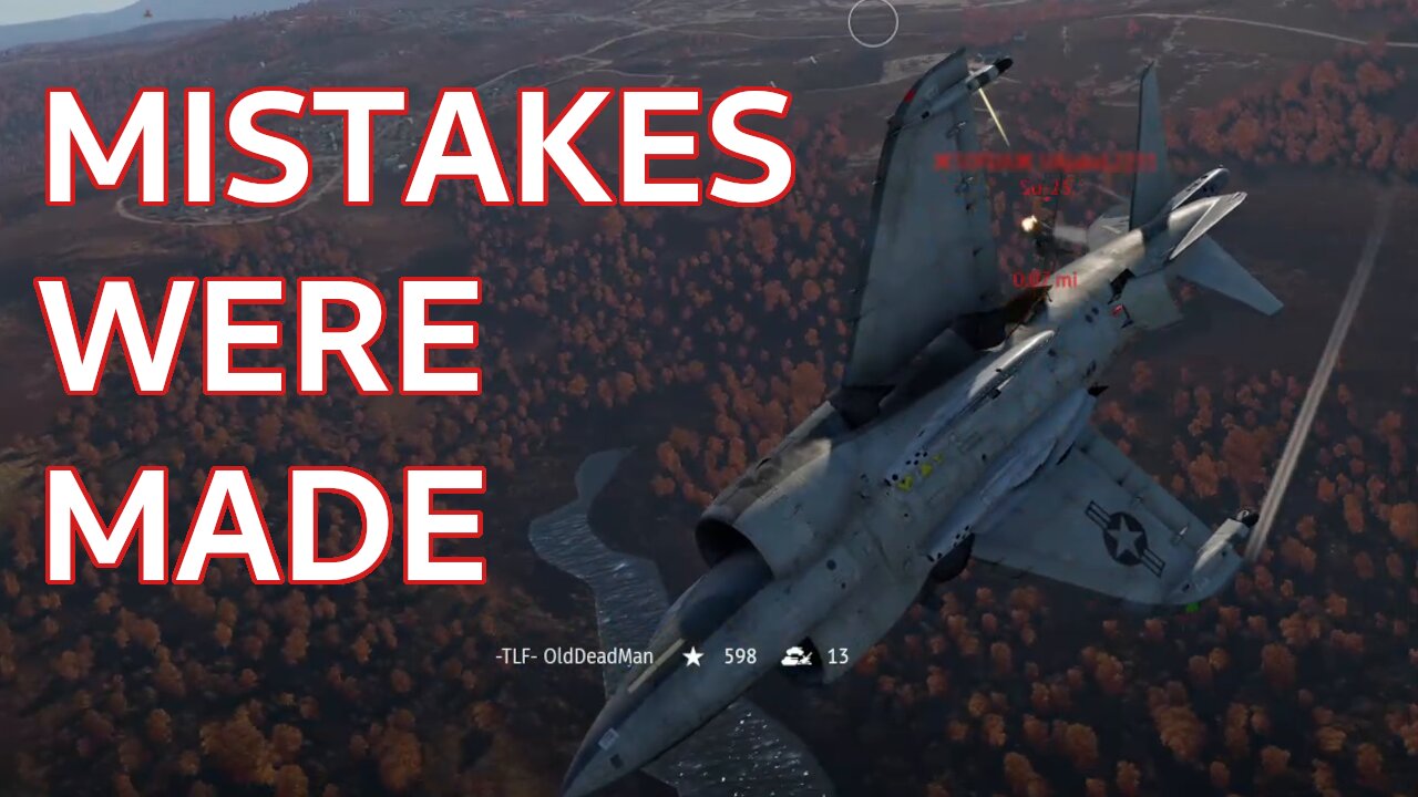 Mistakes were made... Thrust Vectoring in a Dogfight! [War Thunder Gameplay]