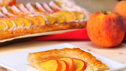 5 Ingredient Peach Tart