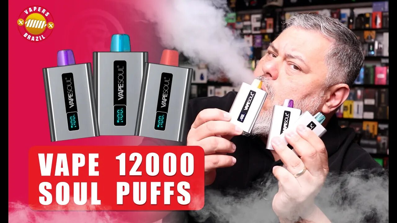 VapeSoul V120 - Um Pod com 12000 Puffs