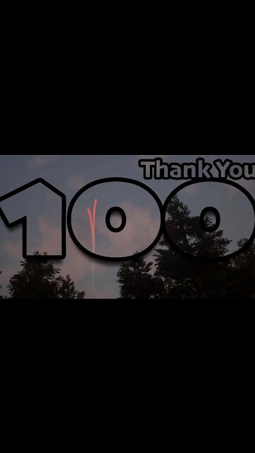 100 Subscribers Thank You Video by RestlessBloom