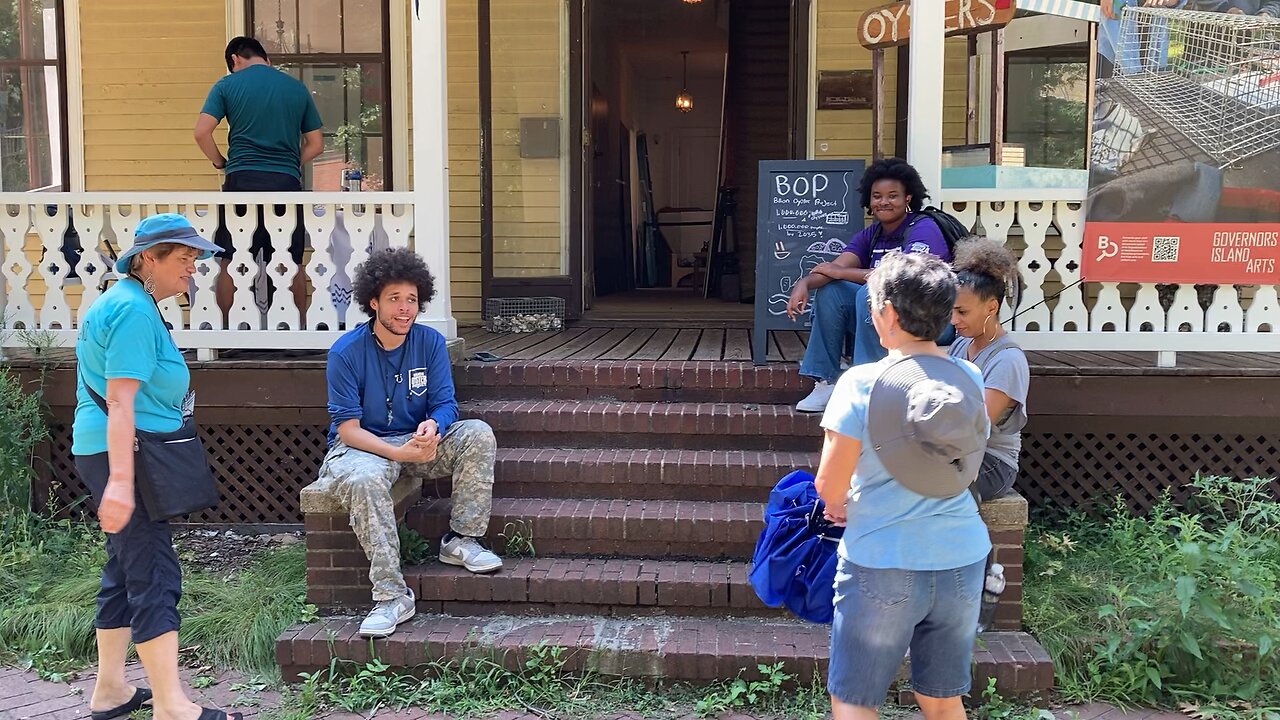 One Billion Oysters Project (Governors Island, NYC)