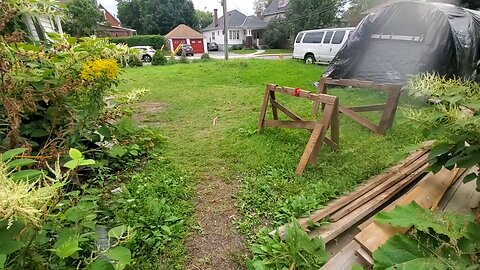 Claim that the lawn is too cluttered to cut