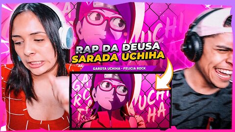 GAROTA UCHIHA - Trap Vibe | FELÍCIA ROCK [ Prod. 808 Ander ] | [React RapNerd] 🔥