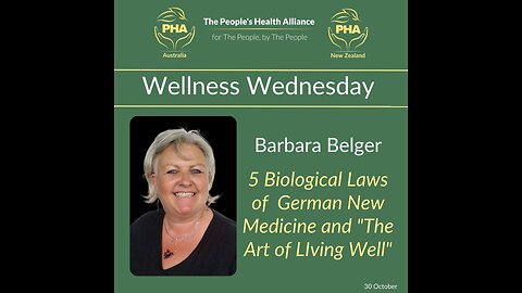 Wellness Wednesday with Barbara Belger on German New Medicine