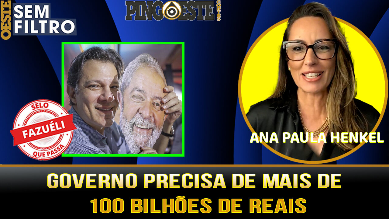 Governo precisa arrecadar mais de 100 bi de reais [ANA PAULA HENKEL]
