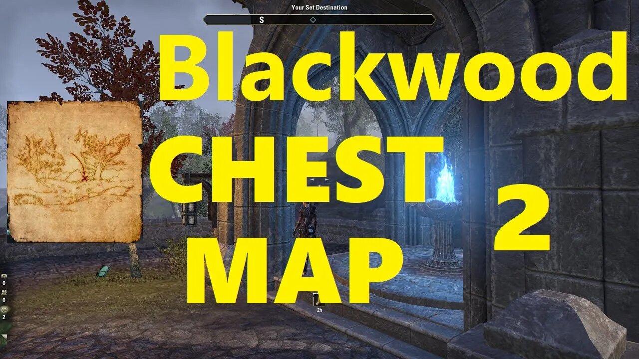 ESO Blackwood Treasure Map 2 Location! - (Guide Series) Elder Scrolls Online