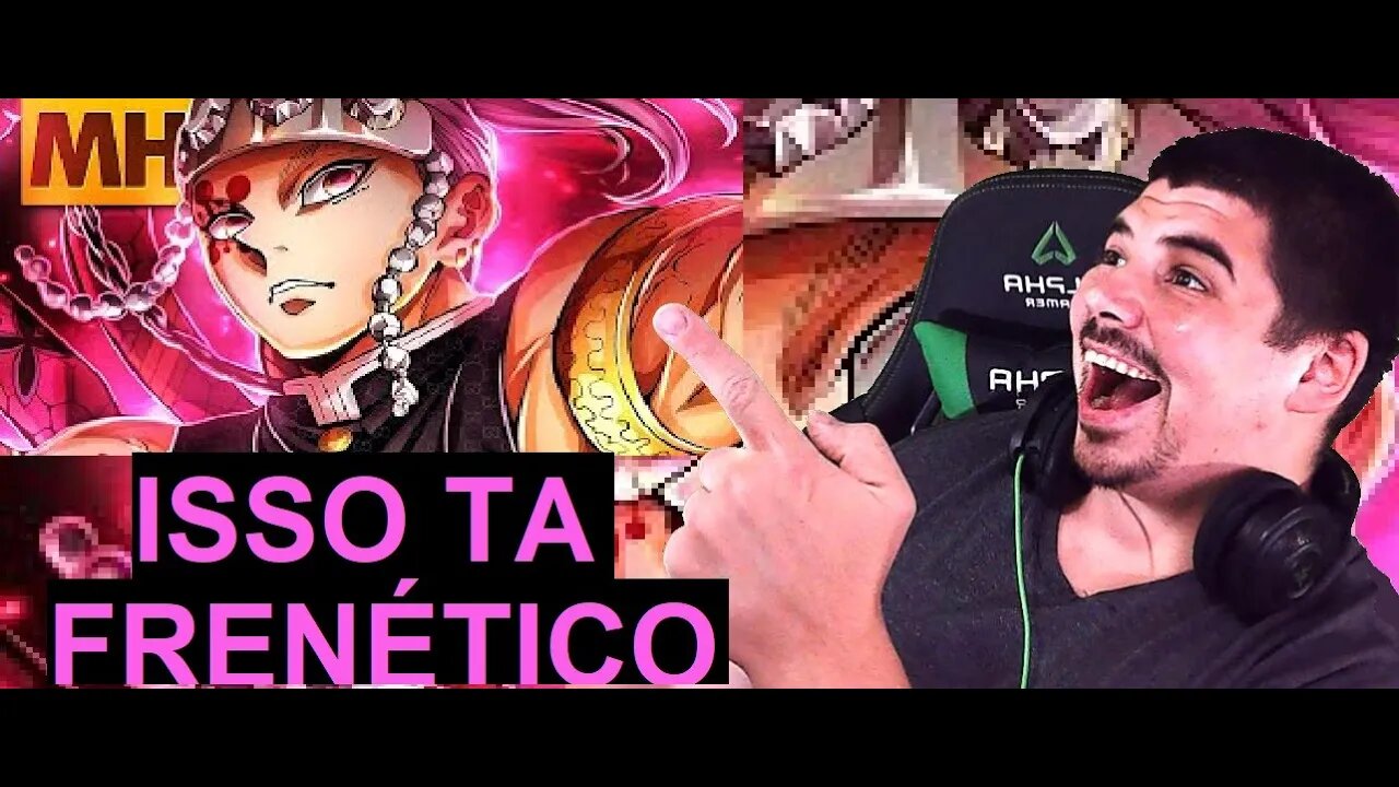 REACT Tipo Uzui Tengen 🎶 Kimetsu no Yaiba Prod. Sidney Scaccio MHRAP - MELHOR DO MUNDO
