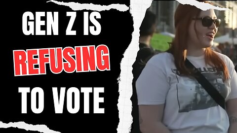 Gen Z is Refusing to Go Vote