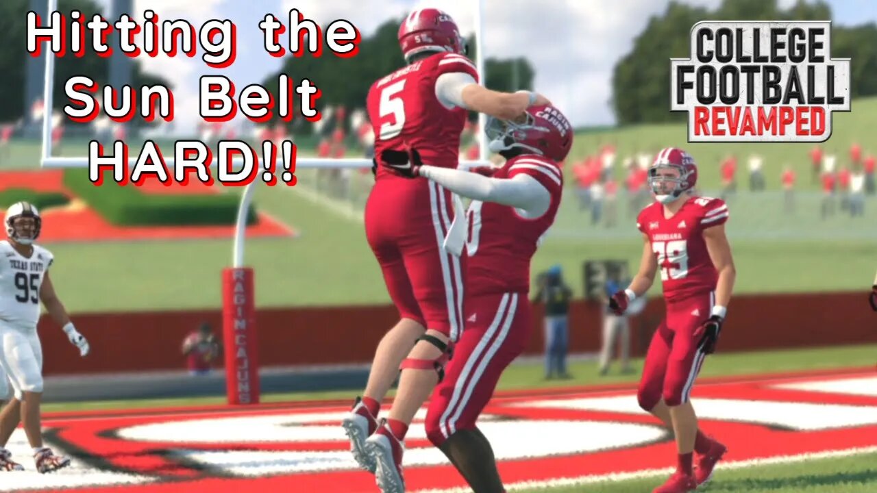 Opening up the Sun Belt like this!!! NCAA FOOTBALL 14