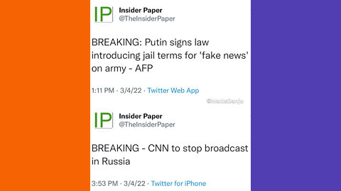 CNN Flees Russia After Fake News Law Signed