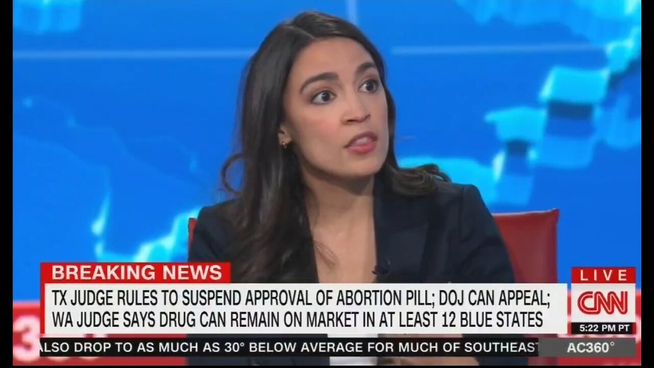 AOC Tells Biden To Ignore Judge's Ruling On Abortion Pill