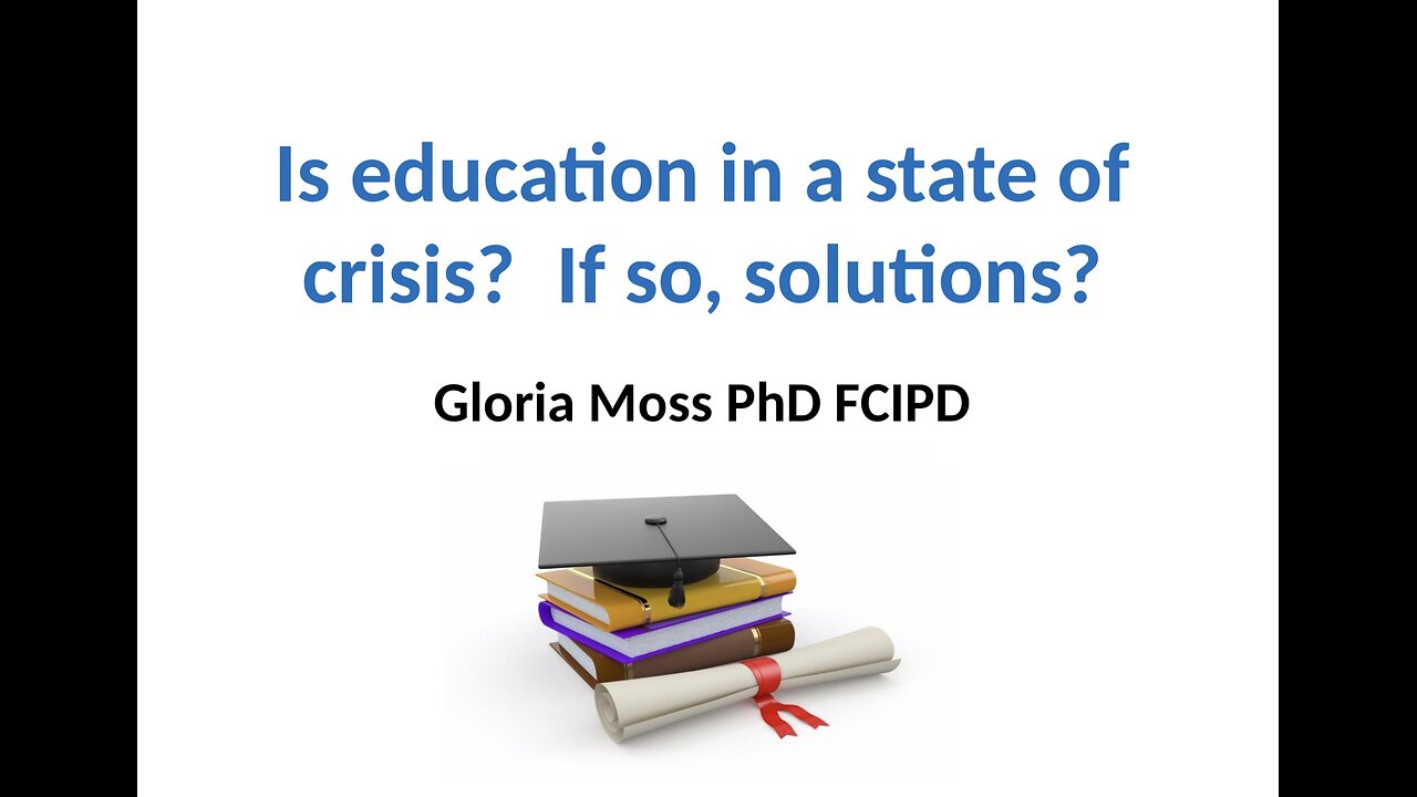 Is Education In Crisis? Gloria Moss At The Tisbury Symposium 2024