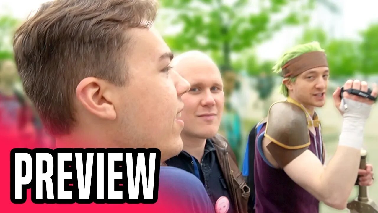 Gerik Goes Weapon Shopping & Mangs Buys a Special Mousepad - Anime North Vlog 6 Preview