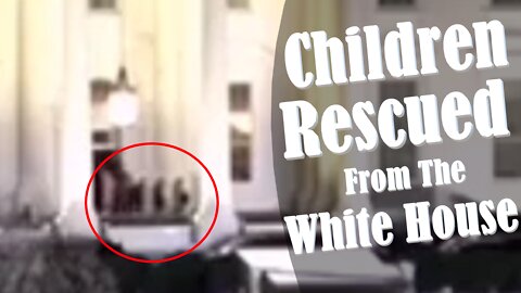 Children SEEN/RESCUED Walking Out Of The White House w/Police Motorcade