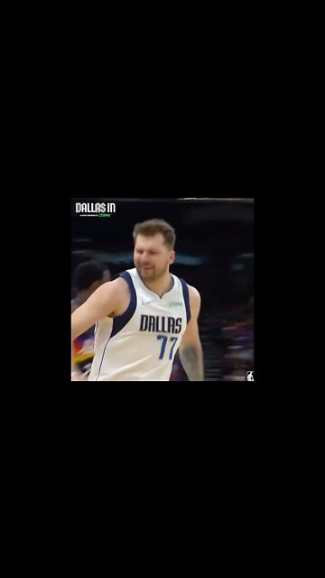 A little Luka magic from beyond the arc for ya