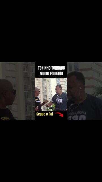 Toninho Tornado pegadinha do DELICIO #shorts 😛