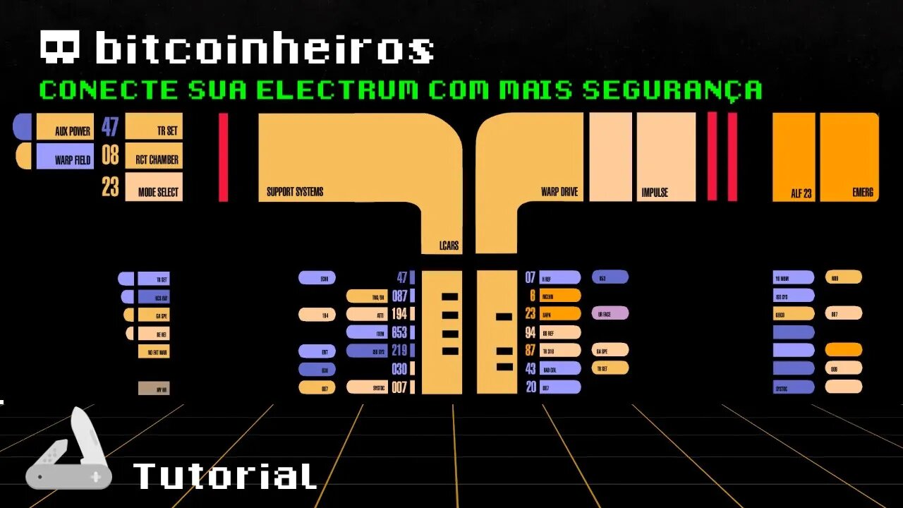 Tutorial para conectar Electrum com servidor de confiança