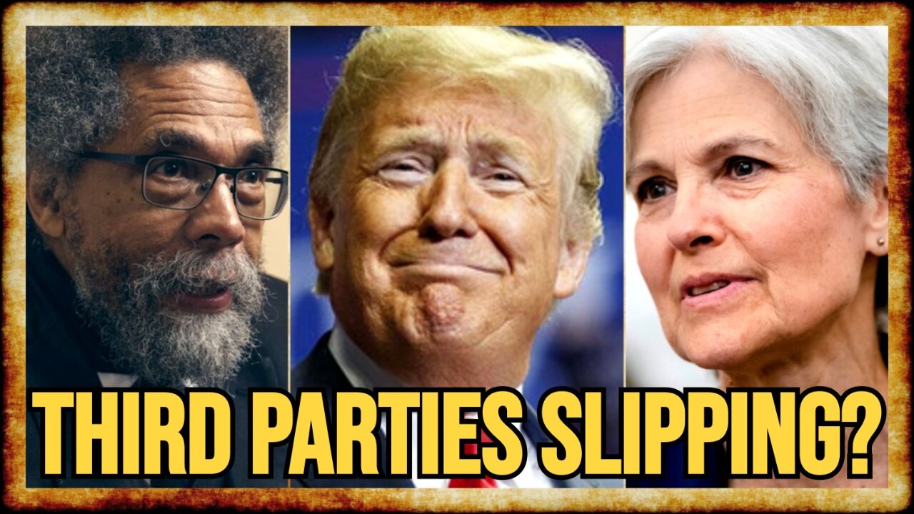 Poll: Trump LEADS Biden, Jill and Cornel DROP to ONE POINT Each