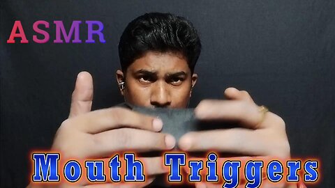 asmr aggressive mouth triggers sound to sleep