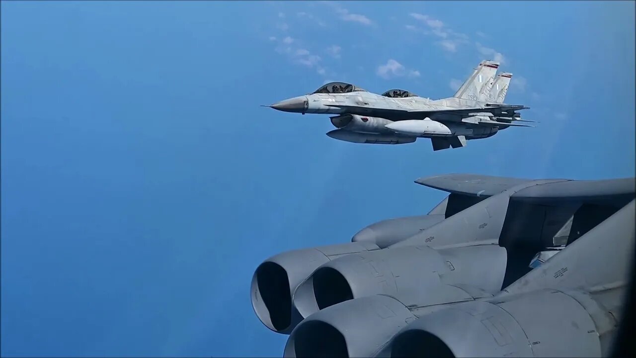 Training Sortie Bomber Task Force Europe with Greece